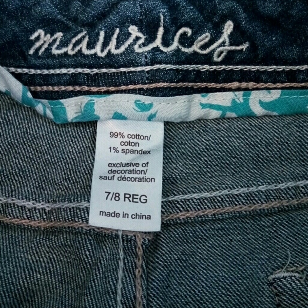 Maurice's Jean Size 7/8 Reg - Picture 3 of 8
